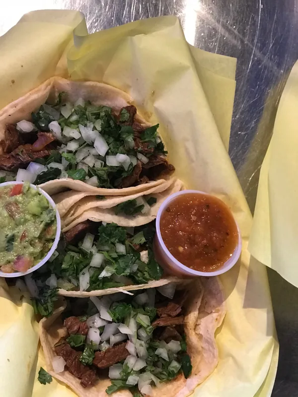 Carnitas tacos at Seal Beach Grill